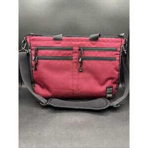 Nomadic Backpack Nylon RED Plain 3Way Business Bag/Messenger Bag/1257
